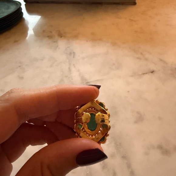 Sezane turquoise ring - Picture 3 of 4